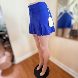 Vibrant Blue Skort